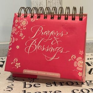 Prayers & Blessings Flip Book Daily Inspiration Wire-bound By DaySpring